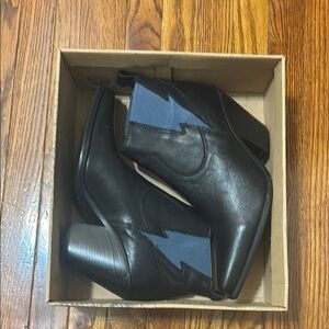Free people flash Chelsea western boot size 40 black